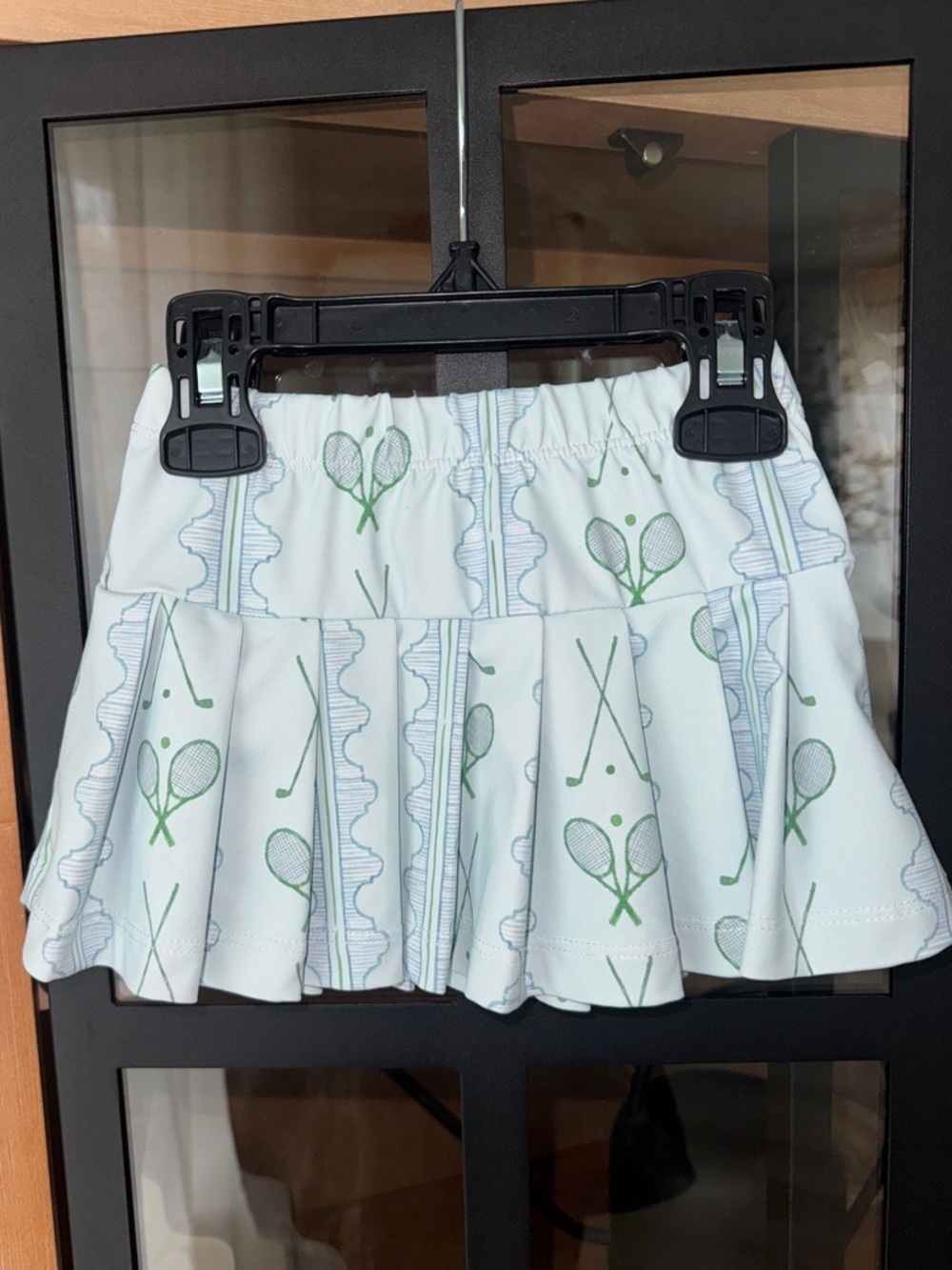 Ann + Reeves tennis skirt print pleated athletic toddler girl performance
